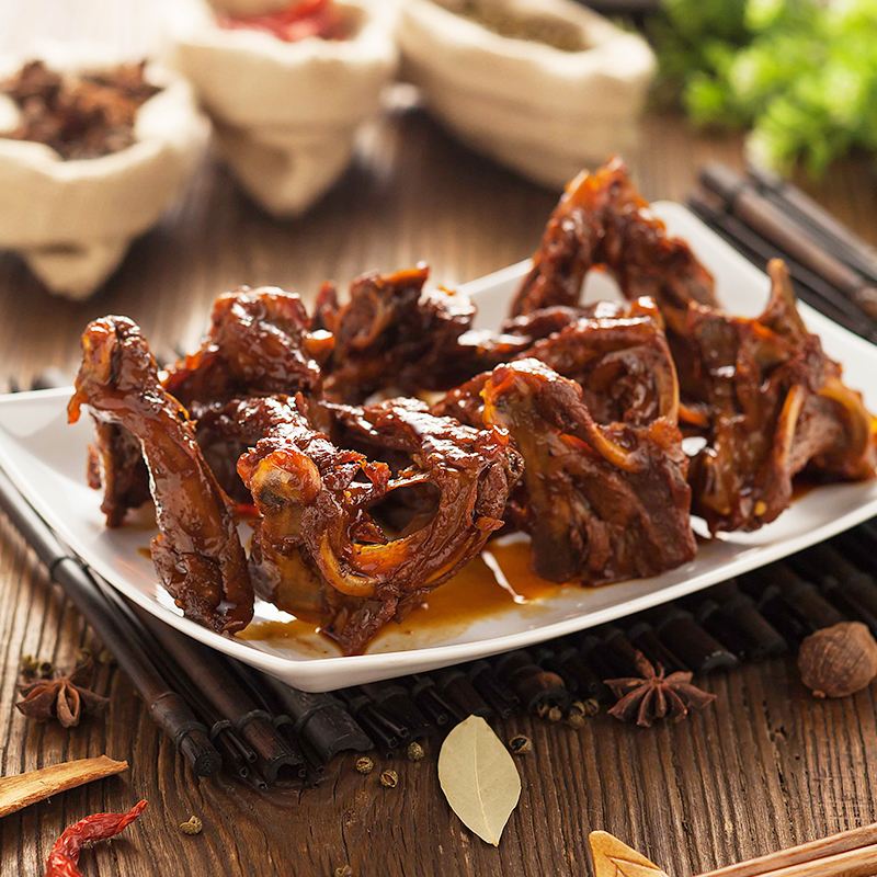 香辣鸭锁骨
